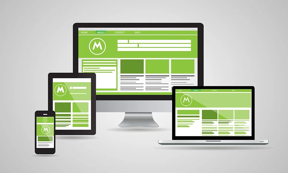 Tela de design responsivo