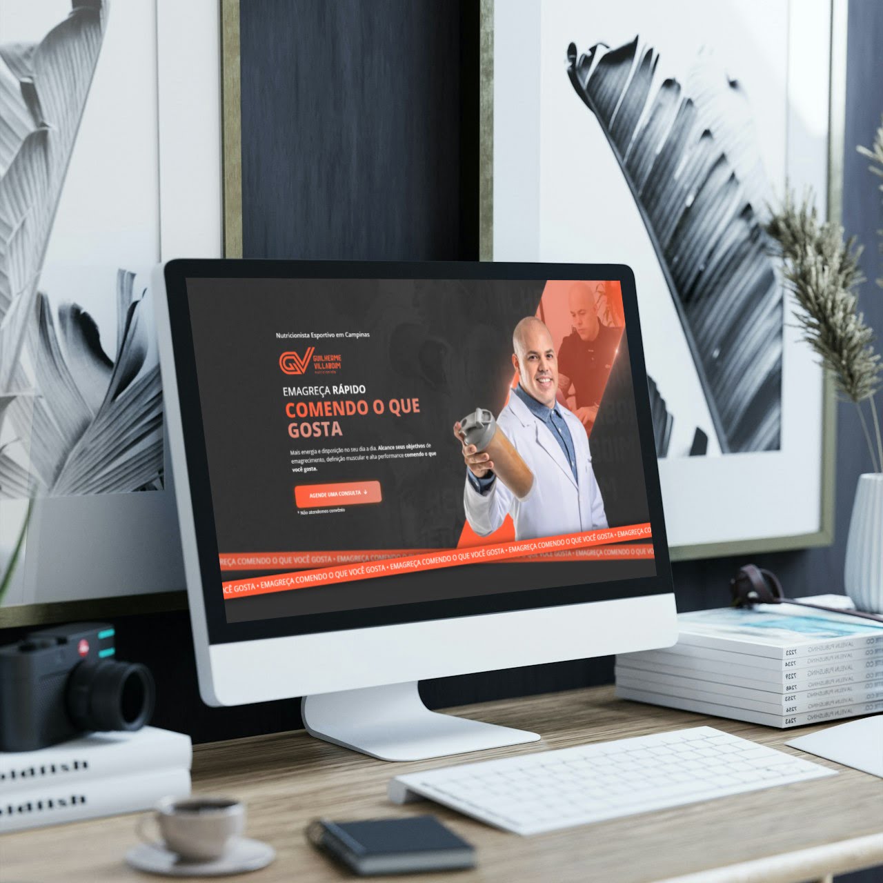 Landing Page para Nutricionista